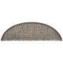 Selbstklebende Sisal-Stufenmatte 15 Stück silber 56x17x3 cm von vidaXL, Treppenmatten - Ref: Foro24-326860, Preis: 91,48 €, R...