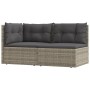 Set de muebles de jardín 2 pzas cojines ratán sintético gris de , Conjuntos de jardín - Ref: Foro24-319603, Precio: 186,99 €,...