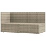 Set de muebles de jardín 2 pzas cojines ratán sintético gris de , Conjuntos de jardín - Ref: Foro24-319603, Precio: 186,99 €,...