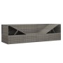 Sofá tumbona de jardín con cojines ratán sintético gris von , Liegen - Ref: Foro24-319564, Preis: 277,85 €, Rabatt: %