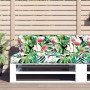 Cojín para sofá de palets tela multicolor 120x40x12 cm by , Cushions for chairs and sofas - Ref: Foro24-360640, Price: 28,00 ...