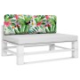 Cojín para sofá de palets tela multicolor 120x40x12 cm by , Cushions for chairs and sofas - Ref: Foro24-360640, Price: 28,00 ...