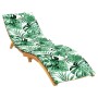 Cojín de tumbona tela Oxford estampado de hojas by , Cushions for chairs and sofas - Ref: Foro24-361418, Price: 38,95 €, Disc...