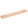 Estante pared madera roble tratada marrón claro 200x30x(2-6) cm von , Regale und Regale - Ref: Foro24-363725, Preis: 62,88 €,...