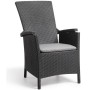 Keter Silla de jardín reclinable Vermont grafito 238452 von , Gartenstühle - Ref: Foro24-408948, Preis: 109,51 €, Rabatt: %
