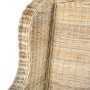 Sofá con cojín ratán natural y lino by , Sofas - Ref: Foro24-325463, Price: 256,71 €, Discount: %