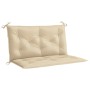 Cojín de banco de jardín tela Oxford beige 100x(50+50)x7 cm by , Cushions for chairs and sofas - Ref: Foro24-314995, Price: 3...