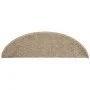 Self-adhesive stair mat 15 pcs dark beige 56x17x3cm by vidaXL, Stair mats - Ref: Foro24-326896, Price: 89,69 €, Discount: %