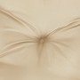 Cojín de banco de jardín tela Oxford beige 100x(50+50)x7 cm by , Cushions for chairs and sofas - Ref: Foro24-314995, Price: 3...
