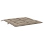 Cojín de banco de jardín tela Oxford taupe 100x(50+50)x7 cm by , Cushions for chairs and sofas - Ref: Foro24-315000, Price: 3...