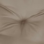 Cojín de banco de jardín tela Oxford taupe 100x(50+50)x7 cm by , Cushions for chairs and sofas - Ref: Foro24-315000, Price: 3...