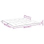 Cojín de banco de jardín tela Oxford taupe 100x(50+50)x7 cm by , Cushions for chairs and sofas - Ref: Foro24-315000, Price: 3...