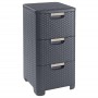 Curver Cajonera Style gris antracita 3x14 l von , Aufbewahrungsschubladen für zu Hause - Ref: Foro24-443856, Preis: 80,37 €, ...