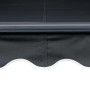 Toldo retráctil manual con LED gris antracita 450x300 cm by , Awnings - Ref: Foro24-3051246, Price: 427,66 €, Discount: %