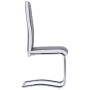 Juego de comedor 9 piezas cuero sintético gris de , muebles para cocinas y comedores - Ref: Foro24-3053151, Precio: 776,92 €,...
