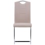 Juego de comedor 11 piezas cuero sintético color capuchino von , Möbelsets für Küchen und Esszimmer - Ref: Foro24-3053170, Pr...
