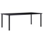 Juego de comedor 11 piezas cuero sintético negro de , muebles para cocinas y comedores - Ref: Foro24-3053164, Precio: 1,00 €,...