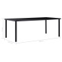 Juego de comedor 11 piezas cuero sintético negro de , muebles para cocinas y comedores - Ref: Foro24-3053164, Precio: 1,00 €,...
