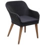 Juego de comedor para jardín 7 piezas ratán sintético negro von , Gartensets - Ref: Foro24-3059482, Preis: 816,47 €, Rabatt: %