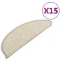 Selbstklebende Stufenmatte 15 Stück Silber 56x17x3 cm von vidaXL, Treppenmatten - Ref: Foro24-326895, Preis: 86,54 €, Rabatt: %