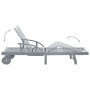 Tumbona de jardín con cojín madera maciza de acacia by , Loungers - Ref: Foro24-3061343, Price: 205,10 €, Discount: %