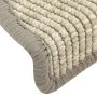 Selbstklebende Stufenmatte 15 Stück Silber 56x17x3 cm von vidaXL, Treppenmatten - Ref: Foro24-326895, Preis: 86,54 €, Rabatt: %