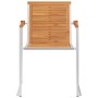 Sillas de jardín con cojines 2 uds madera maciza acacia y acero von , Gartenstühle - Ref: Foro24-3061491, Preis: 264,14 €, Ra...