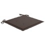 Sillas de jardín con cojines 2 uds madera maciza teca y acero von , Gartenstühle - Ref: Foro24-3061523, Preis: 283,36 €, Raba...
