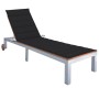 Tumbona con cojín madera maciza de acacia y acero galvanizado von , Liegen - Ref: Foro24-3061549, Preis: 270,60 €, Rabatt: %