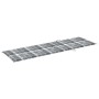 Tumbona con cojín madera maciza de acacia y acero galvanizado de , Tumbonas - Ref: Foro24-3061556, Precio: 273,07 €, Descuent...