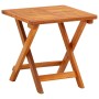 Tumbona de jardín con mesa y cojín madera maciza de acacia by , Loungers - Ref: Foro24-3061627, Price: 216,21 €, Discount: %