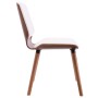 Sillas de comedor 2 unidades cuero sintético blanco de , Sillas de comedor - Ref: Foro24-287381, Precio: 258,13 €, Descuento: %