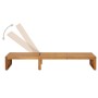 Tumbona con cojín madera maciza de acacia von , Liegen - Ref: Foro24-3064162, Preis: 239,93 €, Rabatt: %
