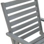 Sillas comedor de jardín 3 uds madera maciza acacia y cojines von , Gartenstühle - Ref: Foro24-3064452, Preis: 296,22 €, Raba...