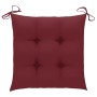 Sillas comedor de jardín 3 uds madera maciza acacia y cojines von , Gartenstühle - Ref: Foro24-3064452, Preis: 296,22 €, Raba...