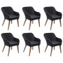 Juego de comedor para jardín de 7 piezas negro by , Garden sets - Ref: Foro24-3067826, Price: 814,84 €, Discount: %