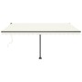 Toldo de pie automático crema 450x300 cm by , Awnings - Ref: Foro24-3069767, Price: 596,63 €, Discount: %