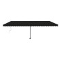 Toldo automático LED sensor de viento gris antracita 600x350 cm von , Markisen - Ref: Foro24-3069894, Preis: 1,00 €, Rabatt: %