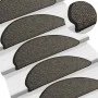 Selbstklebender Sisal-Treppenteppich 15 Stück anthrazit 65x21x4cm von vidaXL, Treppenmatten - Ref: Foro24-326873, Preis: 100,...