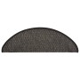 Self-adhesive sisal stair carpet 15 units anthracite 65x21x4cm by vidaXL, Stair mats - Ref: Foro24-326873, Price: 102,73 €, D...