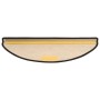 Selbstklebender Sisal-Treppenteppich 15 Stück anthrazit 65x21x4cm von vidaXL, Treppenmatten - Ref: Foro24-326873, Preis: 102,...