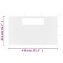 Paredes laterales de cenador con ventanas 2 unidades blanco von , Zubehör für Pavillons und Pavillons - Ref: Foro24-3070420, ...
