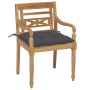 Sillas Batavia 4 unidades madera maciza de teca con cojines von , Gartenstühle - Ref: Foro24-3073310, Preis: 501,18 €, Rabatt: %
