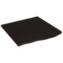 Tablero de mesa madera roble tratada marrón oscuro 60x60x2 cm by , Table tops - Ref: Foro24-3156413, Price: 45,42 €, Discount: %