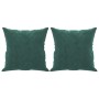 Sofá de 3 plazas con cojines terciopelo verde oscuro 180 cm von , Sofas - Ref: Foro24-3200957, Preis: 321,64 €, Rabatt: %