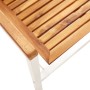 Sillas de jardín 4 uds madera maciza acacia y acero inoxidable von , Gartenstühle - Ref: Foro24-3078467, Preis: 426,54 €, Rab...