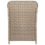Juego de comedor para jardín 7 piezas marrón de vidaXL, Conjuntos de jardín - Ref: Foro24-3067821, Precio: 1,00 €, Descuento: %