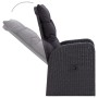 Juego de comedor para jardín 5 piezas negro de vidaXL, Conjuntos de jardín - Ref: Foro24-3067811, Precio: 833,04 €, Descuento: %