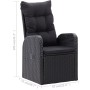 5-teiliges schwarzes Garten-Essset von vidaXL, Gartensets - Ref: Foro24-3067811, Preis: 833,04 €, Rabatt: %