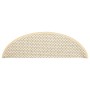 Selbstklebende Sisal-Stufenmatte 15 Stück creme 56x17x3 cm von vidaXL, Treppenmatten - Ref: Foro24-326869, Preis: 85,57 €, Ra...